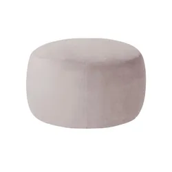 Samt Hocker  Amadi ¦ rosa/pink ¦ Maße (cm): B: 60 H: 40