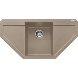 Franke Maris MRG 612-E Cashmere + Druckknopfventil