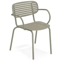 emu Mom 640 Armlehnstuhl moosgrau (37, GREY / GREEN)