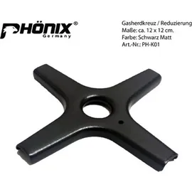 Phönix Germany PS-901LT Gaskochfeld 5 flammig Edelstahl