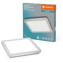 LEDVANCE Orbis Disc 30 x 30 cm, 22 W, Click CCT, IP44, Chrom,