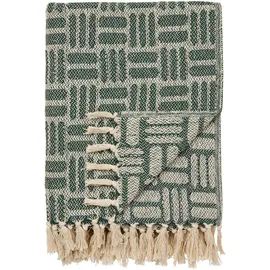 House Nordic Adana Plaid 130 x 180 cm Grün