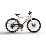 Keskin eBike Keskin E-Bike cBike 1 27,5“ City-Bike Elektrofahrrad Elektrobike Hardtail Pedelec Fahrrad Mittelmotor bis zu 70km LCD Display StVZO App Bluetooth... - Weiß