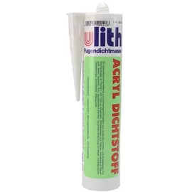 Ulith Acryl-Fugendichtmasse Weiß Kartusche 300 ml