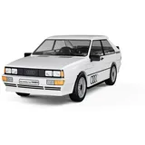 Cobi 24665 - Audi Quattro 1980, weiß, 1:35, Bausatz, 79 Klemmbausteine