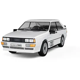 Cobi 24665 - Audi Quattro 1980, weiß, 1:35, Bausatz, 79 Klemmbausteine