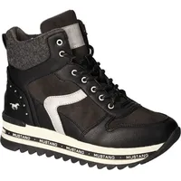 Mustang Damen High Top Sneaker Schwarz, 39