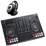 Roland DJ-707M Mobiler DJ-Controller mit Kopfhörer,