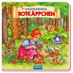 Trötsch Pappenbuch Puzzlebuch Rotkäppchen