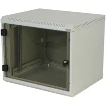 Triton Delta 4S: 19" Wandschrank 6HE, 600x395mm, einteilig, grau