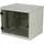 Triton Delta 4S: 19" Wandschrank 6HE, 600x395mm, einteilig, grau