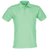 FRUIT OF THE LOOM Premium Polo, neomint, M