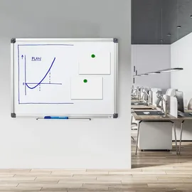 Office Marshal Whiteboard 100 x 150 cm Weiß