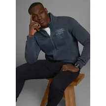 MAN'S WORLD Sweatjacke blau S