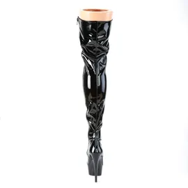 Pleaser DELIGHT-3023 Damen Schwarz 40