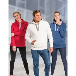 HRM Unisex Sweat Hoodie - denim - 4XL