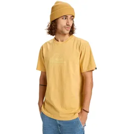 QUIKSILVER T-Shirt mit kurzen Ärmeln, EV Com Logo, SS, Gelb, S