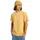 QUIKSILVER T-Shirt mit kurzen Ärmeln, EV Com Logo, SS, Gelb, S