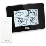 ADE Digitale Wetterstation Funk schwarz WS2136