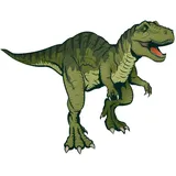 ROTH Bügelbild, gestickt, T-Rex