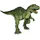ROTH Bügelbild, gestickt, T-Rex