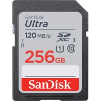SanDisk Ultra SDHC/SDXC UHS-I U1 120 MB/s 256 GB