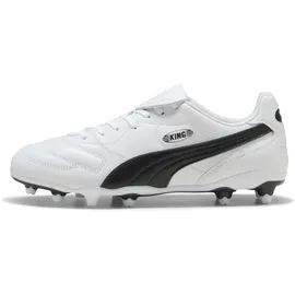 Puma King Liga AG/FG Erwachsene Schwarz/Weiß 48