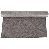 Jopassy Malervlies Abdeckvlies Abdeck-Vlies mit Anti-Rutsch Beschichtung Vlies PE-Folie 220g/m2 1x50m2 - Schwarz