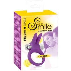 Sweet Smile Rabbit Vibrating Penisring (1 Stück) 1 St