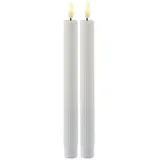 Sirius Home Sirius Smilla LED-Kerze 25 cm 2 Stück weiß