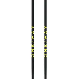One Way Storm 6 MAG Langlaufstöcke (Größe 155cm, schwarz)