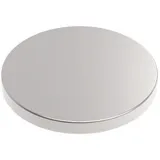 Maul Neodym Magnet (Ø x H) 10 mm x 1 mm Scheibe, selbstklebend Silber 20 St. 6167196