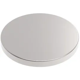 Maul Neodym Magnet (Ø x H) 10 mm x 1 mm Scheibe, selbstklebend Silber 20 St. 6167196