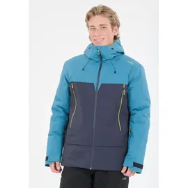 CMP Man Jacket Fix Hood Antracite-Nilo Blau L
