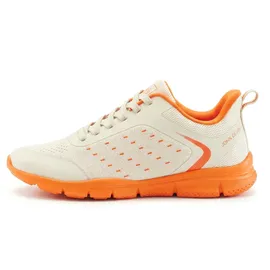 John Devin Sneaker Herren Weite M Beige/Orange 46