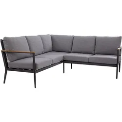 Loungeecke outdoor GENUA - grau - BHT 198x60x77 cm