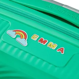 American Tourister Soundbox Mini 4-Rollen Kindertrolley 47 cm / 22 l bright green