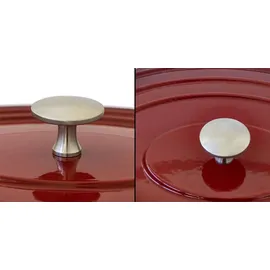 Kela Calido Bräter 36 x 29 cm oval rot