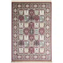 Steffensmeier Orientteppich Riad Felder, Rechteckig, Höhe: 5 mm, Bordüre bunt|rot 195 cm x 300 cm