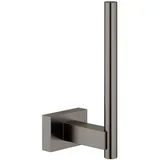 Grohe Essentials Cube Reservepapierhalter hard graphite gebürstet