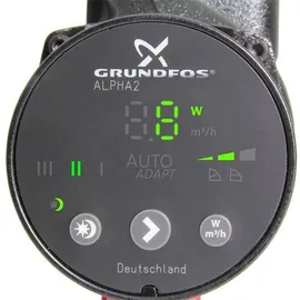 Grundfos Hocheffizienz Umwälzpumpe Alpha2 32-60, G 2, 180mm, PN 10, 230 V