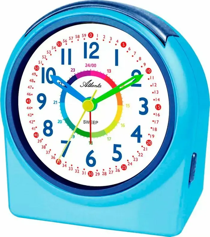 Paragon (Atlanta) Quarzwecker 2137 Kunststoff Blau