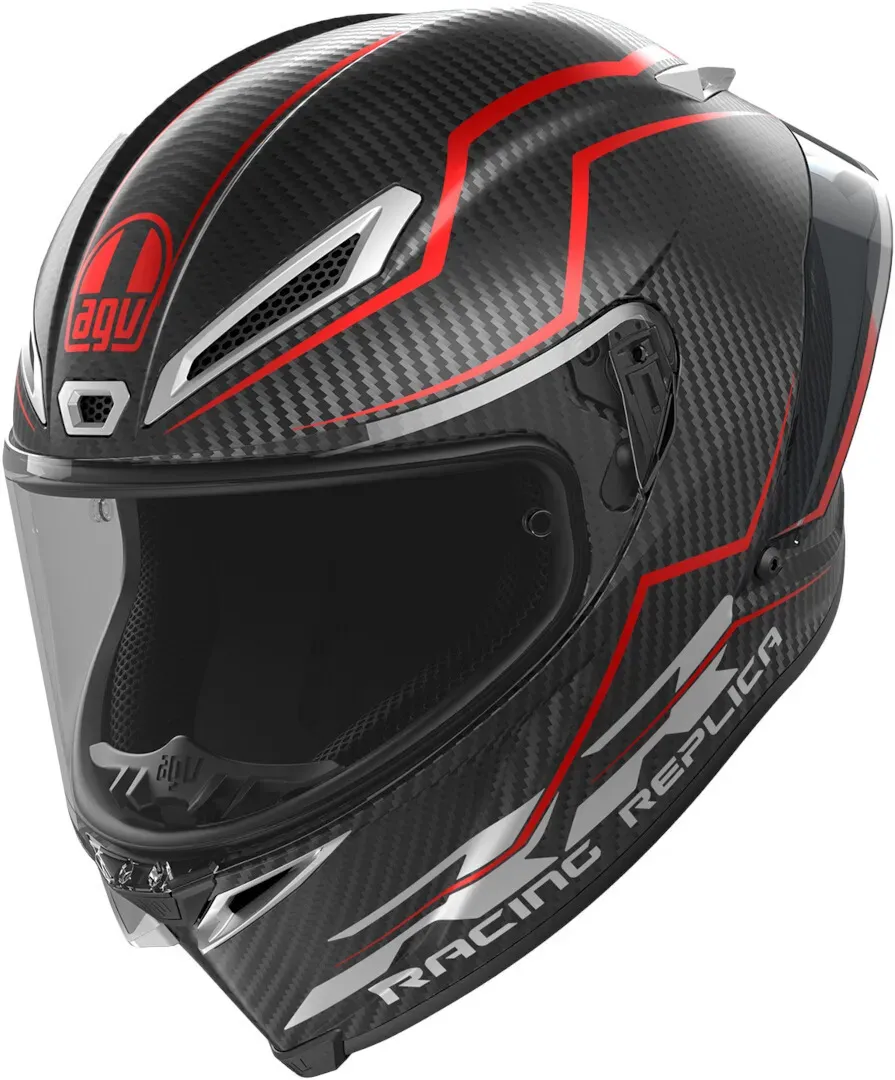 AGV Pista GP RR Performante Carbon Helm, schwarz-rot, Größe M
