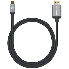 Manhattan USB-C auf HDMI 4K@60Hz 1m, Black, Male to Male, Three Year Warr