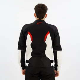 Alpinestars Ast V2 Air Jacke - Black / White / Bright Red - M