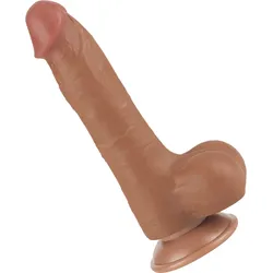 Sliding Skin Dong, 20 cm, natur-mittel