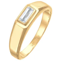 KUZZOI Herren Topas Schlicht Elegant 925 Silber Ringe   