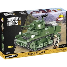 Cobi Company of Heroes III 3048 - M3A1 Stuart,