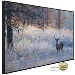 papermoon Infrarotheizung »EcoHeat - Hirsch in Landschaft«, Matt-Effekt - bunt