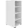 hom'in Bücherregal 46 x 90 x 40 cm Weiß